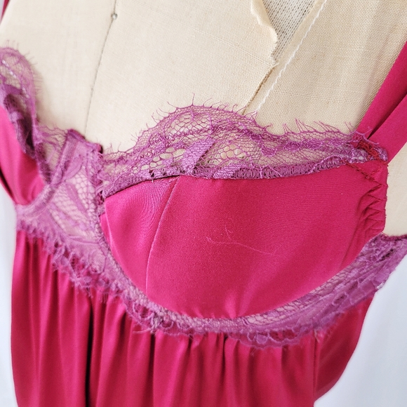 Fleur of England Crush Cupped Babydoll Nighty Negligee - Picture 3 of 7